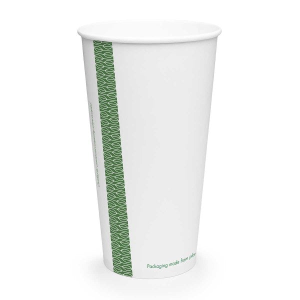 Vegware 32oz PLA-lined paper cold cup, 105-Series (SKU: CV-32G)