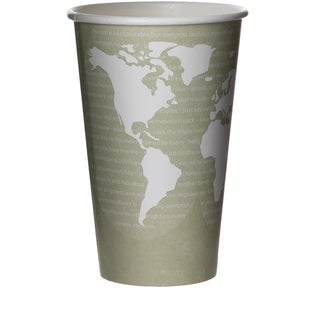 Eco-Products World Art Renewable & Compostable Hot Cups - 16 oz. (SKU: EP-BHC16-WA)
