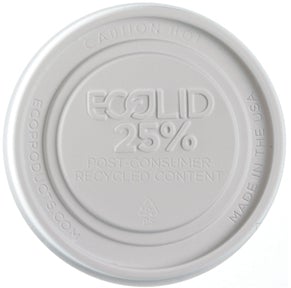 Eco-Products 25% Recycled Content Lids, Fits 12-32oz. Food Containers (SKU: EP-BRSCLID-L)