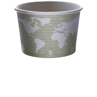 Eco-Products World Art Renewable & Compostable Food Container - 16oz. (SKU: EP-BSC16-WA)