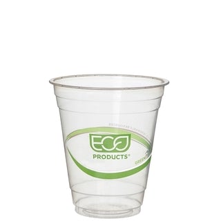 Eco-Products GreenStripe Renewable & Compostable Cold Cups - 12oz. (SKU: EP-CC12-GS)