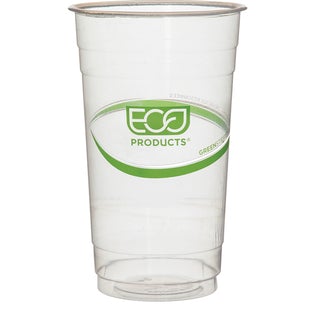 Eco-Products GreenStripe Renewable & Compostable Cold Cups - 24oz. (SKU: EP-CC24-GS)