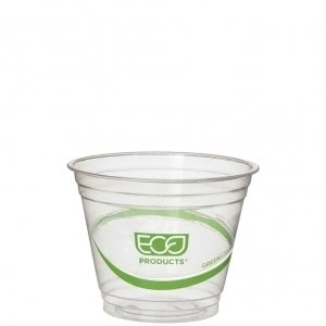 Eco-Products GreenStripe Renewable & Compostable Cold Cups - 9oz. (SKU: EP-CC9S-GS)