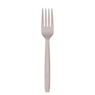 Cutlerease Dispensable Renewable & Compostable Fork - 6in (QTY:960)