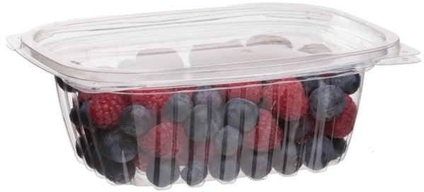 Eco-Products - Renewable & Compostable Rectangular Deli Container with Lid - 12oz. Container - EP-RC12 (Case of 300)