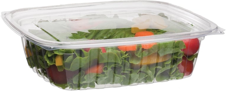 Eco-Products - Renewable & Compostable Rectangular Deli Container with Lid - 24oz. Container - EP-RC24 (Case of 200)