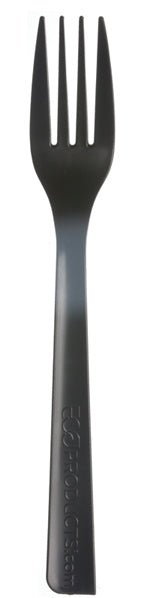 100% Recycled Content Fork - Black (QTY:1000)