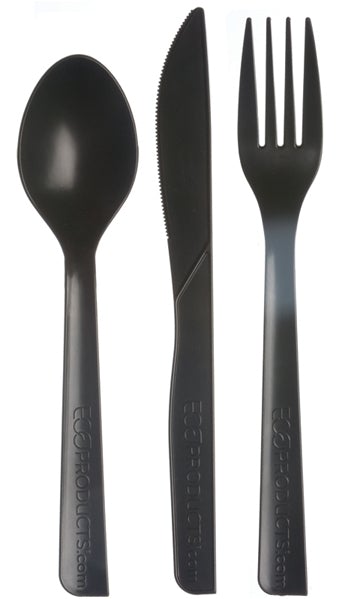 Eco-Products 100% Recycled Content Cutlery Kit - 6in (SKU: EP-S115)