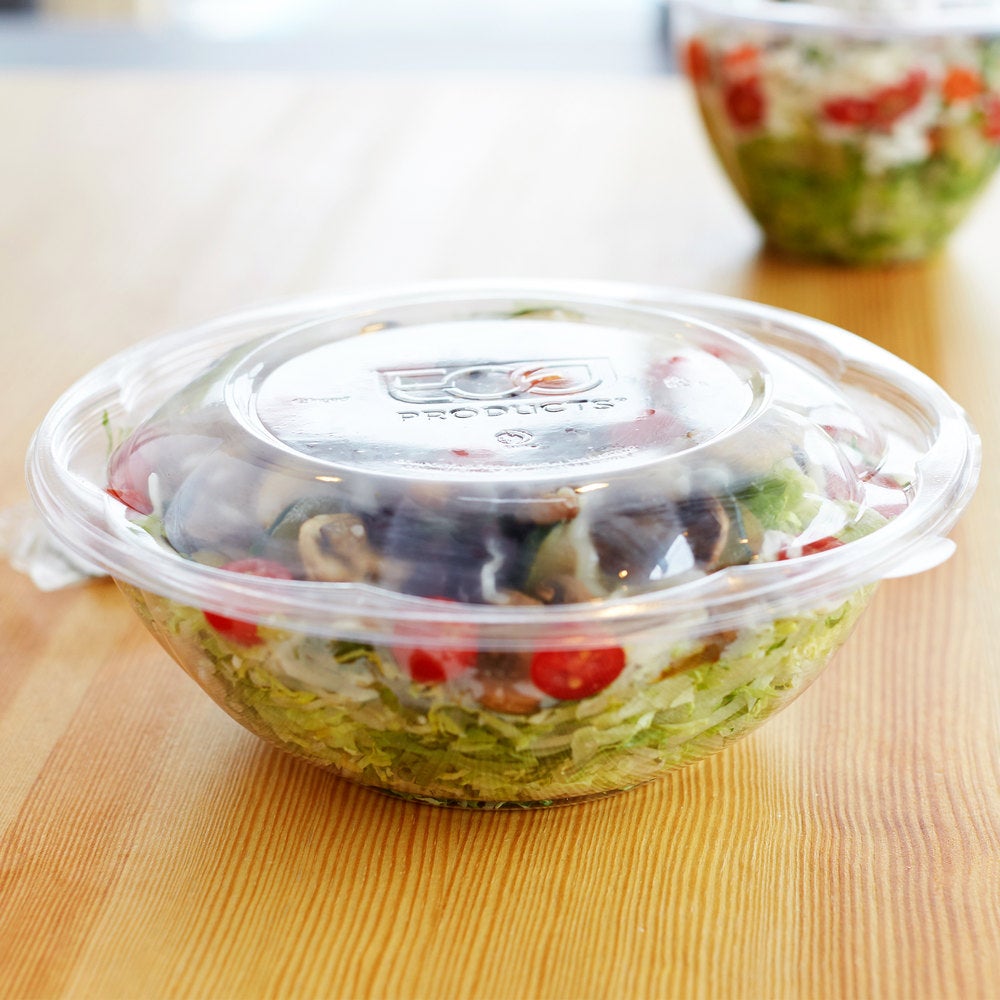 Compostable Salad Bowl - 64 oz. (QTY:150)