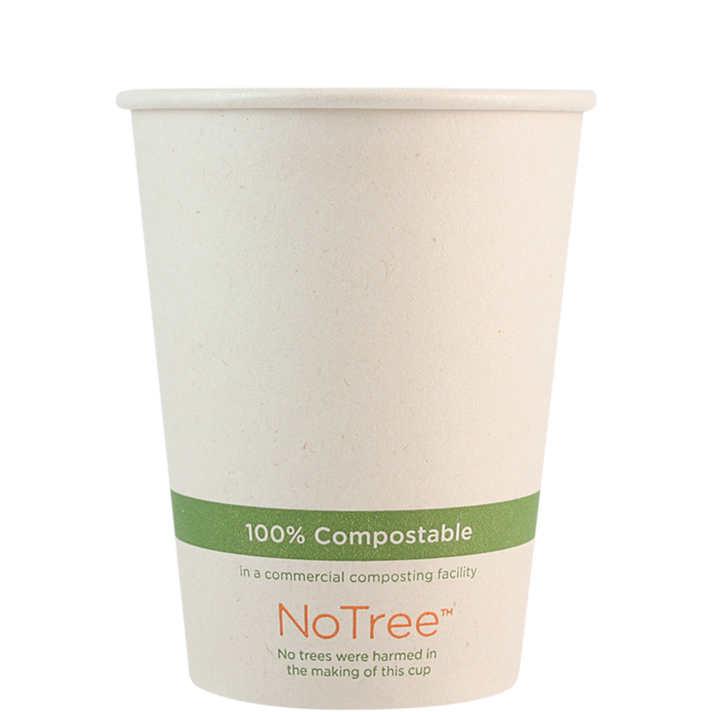 12 oz NoTree Paper Hot Cup - Case of 1000