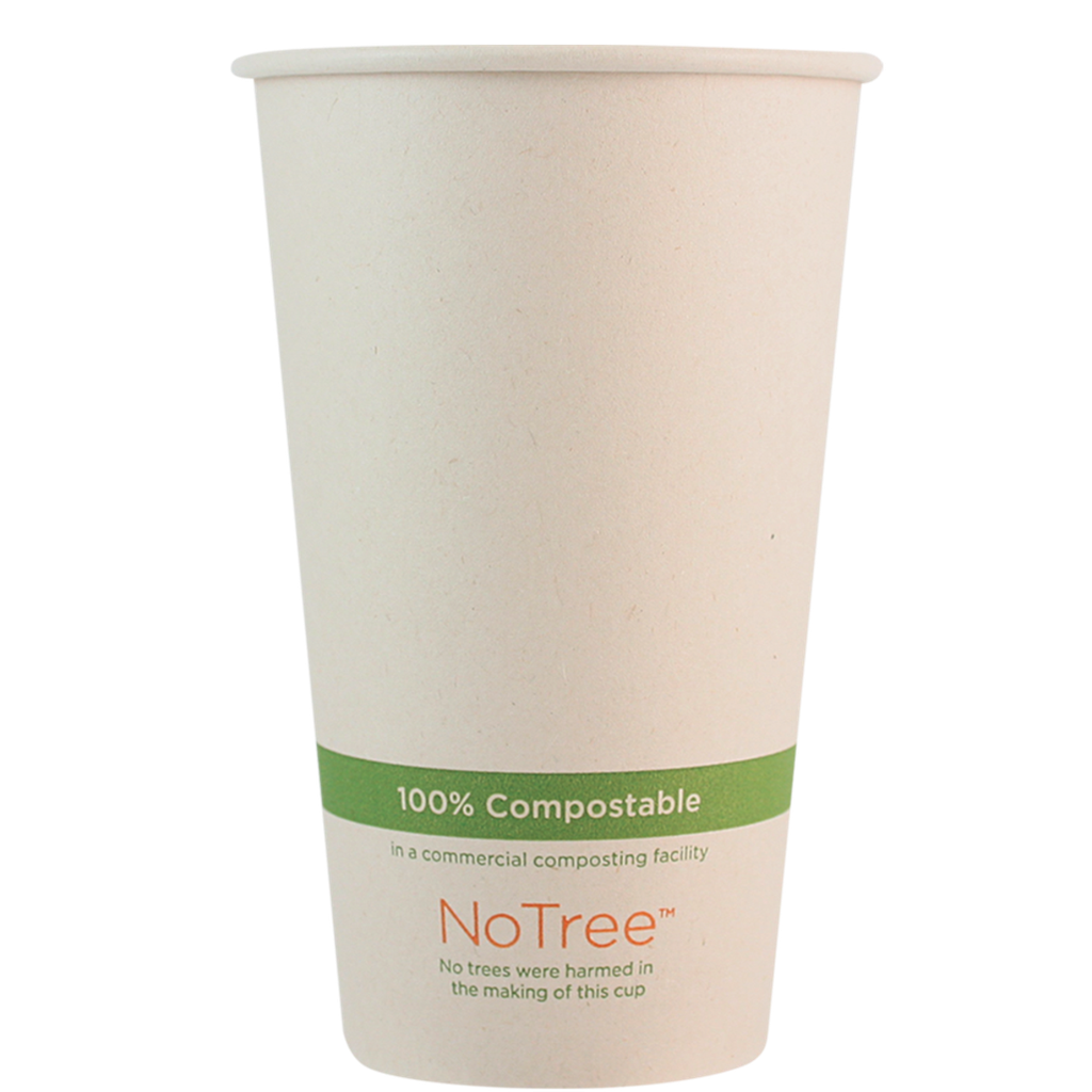 16 oz NoTree Paper Hot Cup - Case of 1000