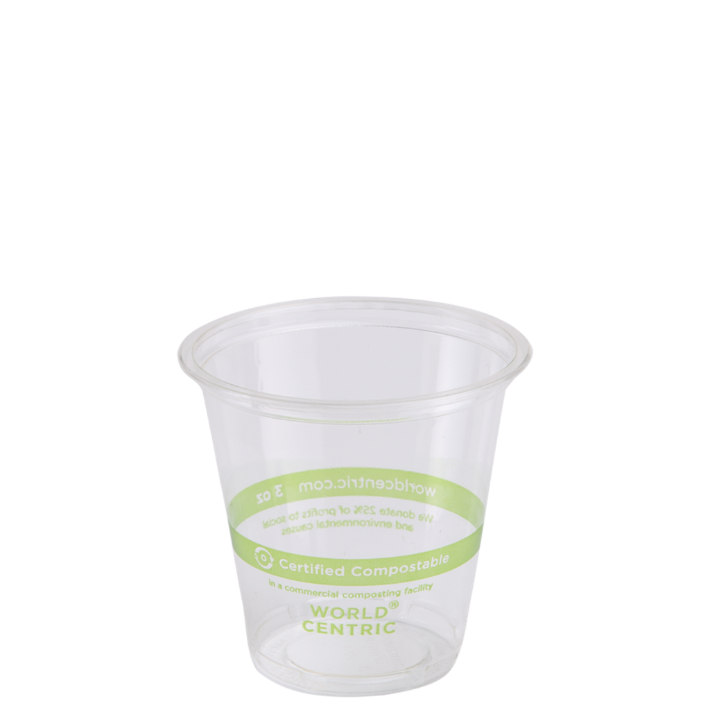 3 oz Cold Cup, Clear - Case of 2500