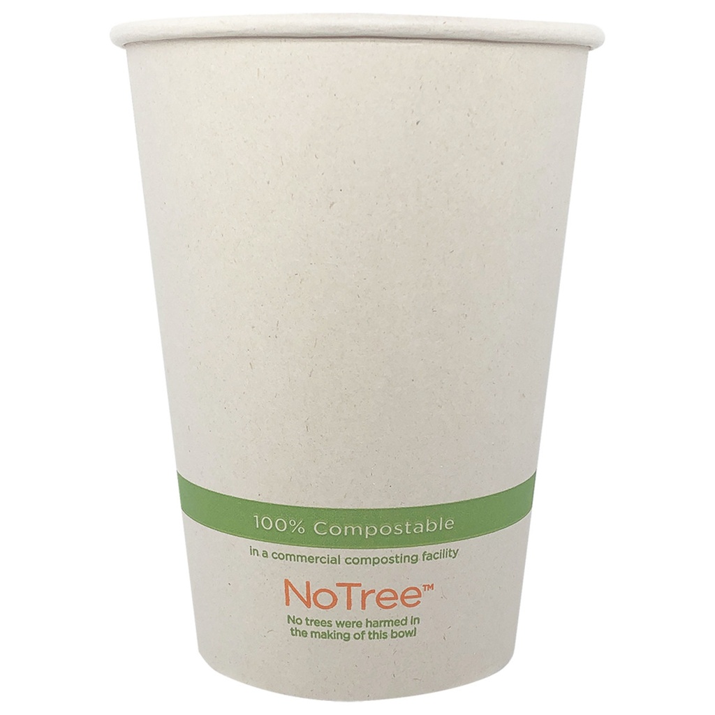 32 oz NoTree Paper Bowl - Case of 500