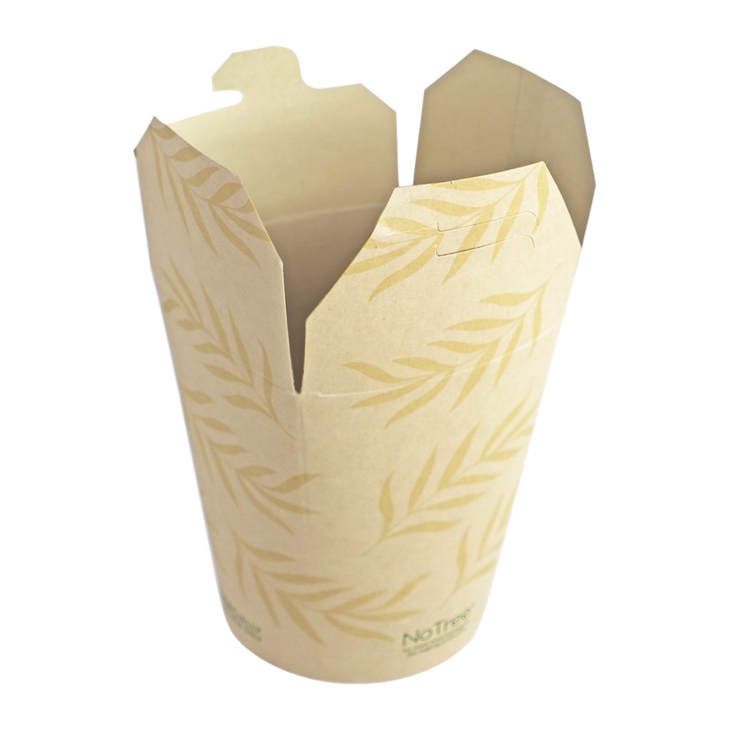 16 oz NoTree Tall Take Out Container - Case of 500