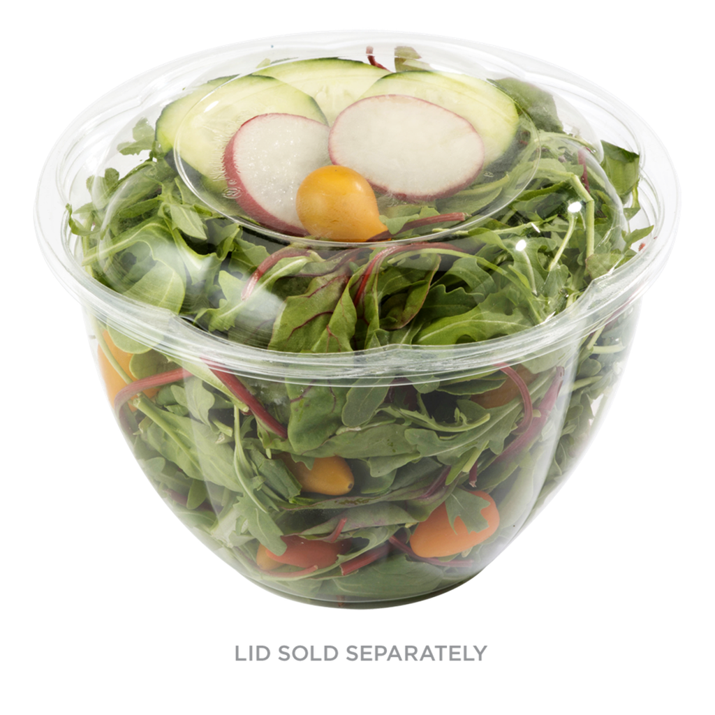 World Centric 48 oz Salad Bowl, Clear (SKU: SB-CS-48)