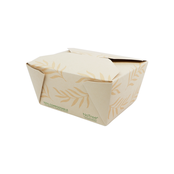 NoTree Paper #1 Take-Out Container (26oz) - Case of 450