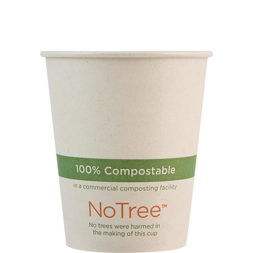 6 oz NoTree Paper Hot Cup - Case of 1000