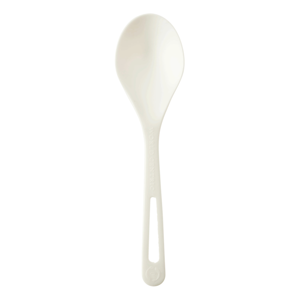 World Centric 6" TPLA Soup Spoon (SKU: SO-PS-B)