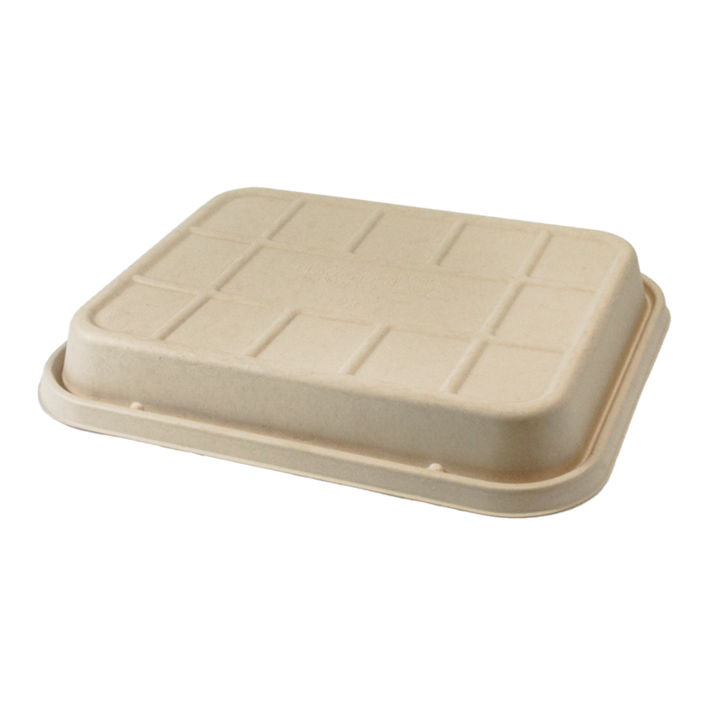 LID Fiber - Half Size (104 to 120 oz) Catering Pans, Raised - Case of 200