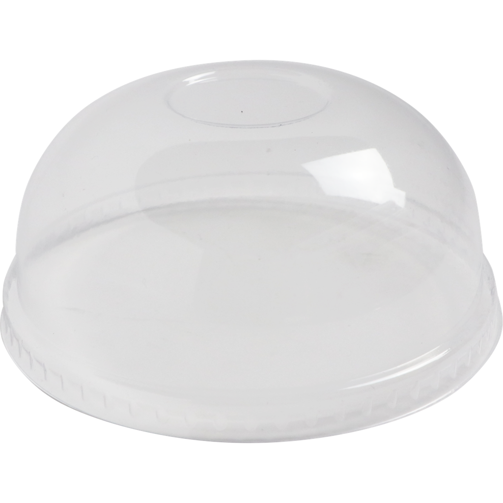LID PLA - 12-32 oz Paper Bowls, Domed, Clear - Case of 500