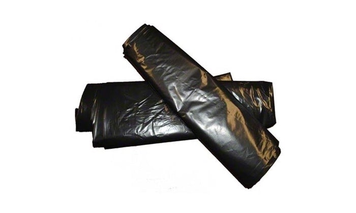 55 GAL - 37" x 56" Black 1.1-Mil HDPE Repro Can Liner