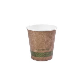 Vegware 10oz brown kraft hot cup, 89-Series (SKU: KV-10G)