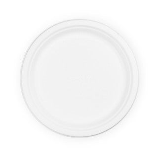 Vegware 10in bagasse plate (SKU: P005)