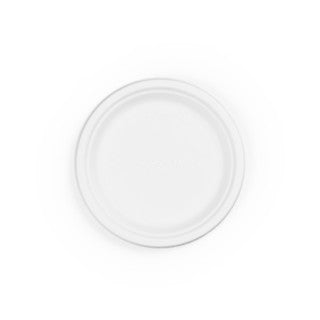 Vegware 7in bagasse plate (SKU: P011)