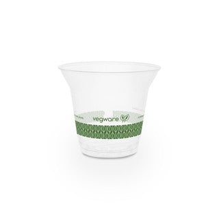 Vegware 9oz standard PLA cold cup, 96-Series (SKU: R300S-G)