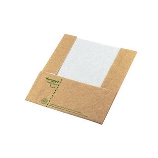Vegware 8 x 2 x 9in Therma paper pouch (SKU: VHC-GP3)