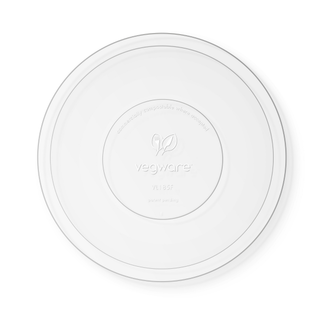 Vegware 185-Series PLA flat lid (SKU: VL185F)
