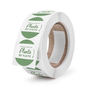 1.7" round compostable sticker (QTY:1000)