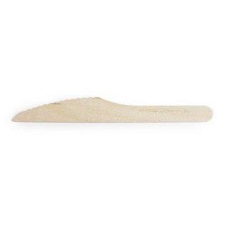 Vegware 6.5in wooden knife (SKU: VT-KN6)
