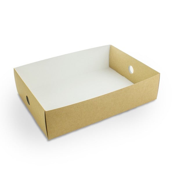 Vegware Platter box half insert (SKU: VWHALFIN)