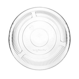[C96F-NH] 96-Series PLA flat lid - no hole (QTY:1000)