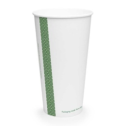 [CV-32G] Vegware 32oz PLA-lined paper cold cup, 105-Series (SKU: CV-32G)