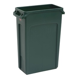 [DG-SLIMJIM23-GRN] Slim Jim 23 Gallon Green Rectangular Recycling Bin (qty:1)