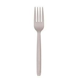 [EP-CE6FKWHT] Eco-Products Cutlerease Dispensable Renewable & Compostable Fork - 6" (SKU: EP-CE6FKWHT)