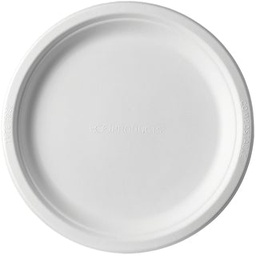 [EP-P013] Eco-Products Renewable & Compostable Sugarcane Plates, 9in (SKU: EP-P013)