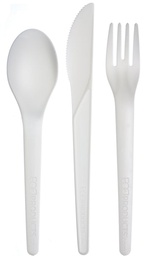 [EP-S015] Eco-Products Plantware Renewable & Compostable Cutlery Kit - 6" (SKU: EP-S015)