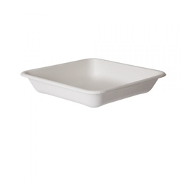 [EP-SCS8T] Eco-Products WorldView™ Renewable & Compostable Sugarcane Take-Out Container - 8in Square  
 (SKU: EP-SCS8T)