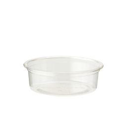 [CP-CS-2SF] 2 oz Portion Cup, Flat, Clear - Case of 2000