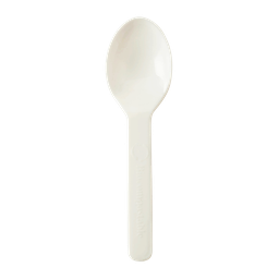 [SP-CS-3] World Centric, 3" PLA Tasting Spoon - 120˚F (QTY:3000)