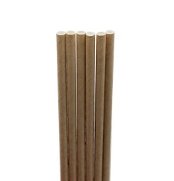 [ST-PA-8-K] 8" FSC® Kraft Paper Straw - Case of 6000