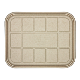 [CAL-SC-104] World Centric, LID Fiber - Half Size (104 to 120 oz) Catering Pans (QTY:200)
