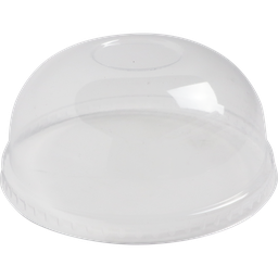 [BOL-CS-12D] LID PLA - 12-32 oz Paper Bowls, Domed, Clear - Case of 500