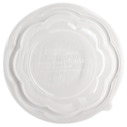 [SBL-CS-32] LID PLA - 24-48 oz Salad Bowls, Dome, Clear - Case of 600