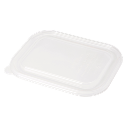 [TRL-CS-8] LID PLA - Fits TR-SC-U8, TR-SC-U8L-LF Fiber Containers, Clear - Case of 400
