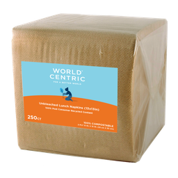 [NP-SC-LN] World Centric, Lunch Napkins, 6.5 in Square (2-ply) (QTY:4500)