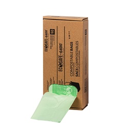 [CP1617-6] EcoSafe Compostable Small Food Scraps Bag 16x17" – Club Pack